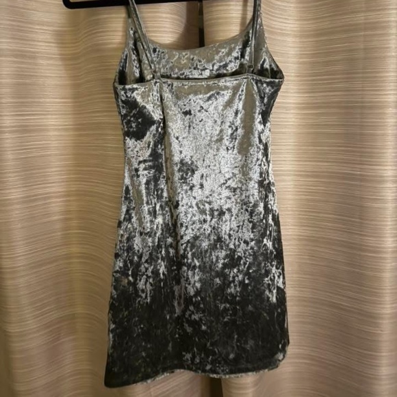 Crushed Velvet Dress - Picture 1 of 4